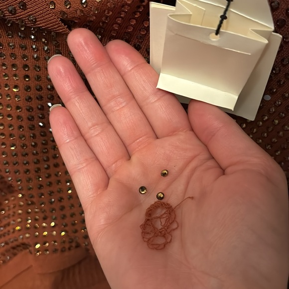 COPY - Sandro Jeweled Top - Picture 5 of 5